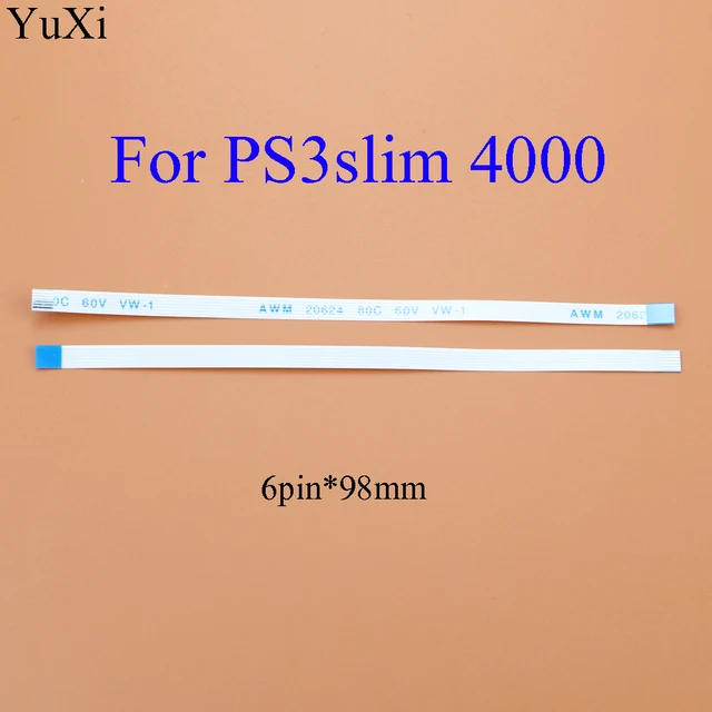 Power Reset Switch Ribbon flex Cable for PS2 30000 5W 90000 For PS3 slim 2000 for PS4 10pin