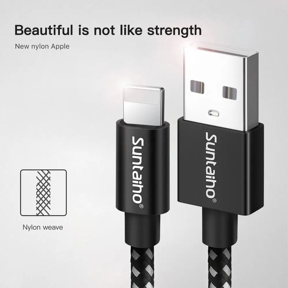 25 см 100 2 шт/комплект/3M USB Дата кабель для зарядного устройства iPhone X 8 7 6 s Plus Xs Max XR 5 5s