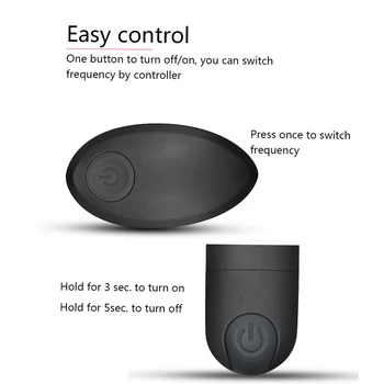 Wireless Remote Control Bullet Vibrators Sex Toy for Woman 10 Modes Mini Vibrator G-spot Clitoris Stimulator Anal Dildo Vibrator 6