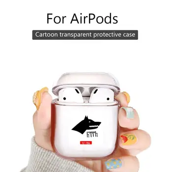 

Hard case For Airpods 2/1 Case transparent Bluetooth earphone protective Case For Air pods 3/2 cases gokturk flag turkey auto
