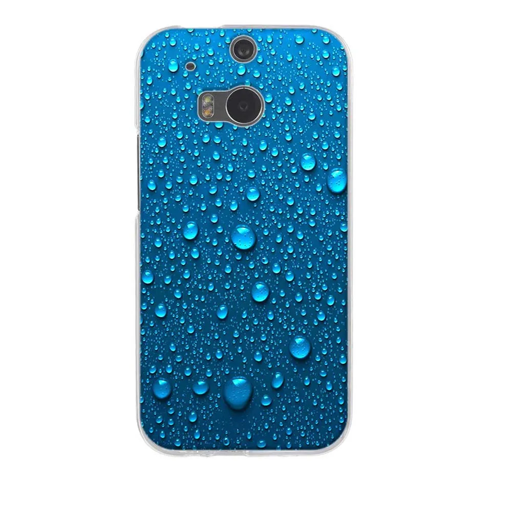 18 Чехол для htc One M8 M8s, чехол, мягкий чехол из ТПУ с узором для htc One M8 M8s, силиконовый чехол для htc One M8, защитные оболочки - Цвет: 18