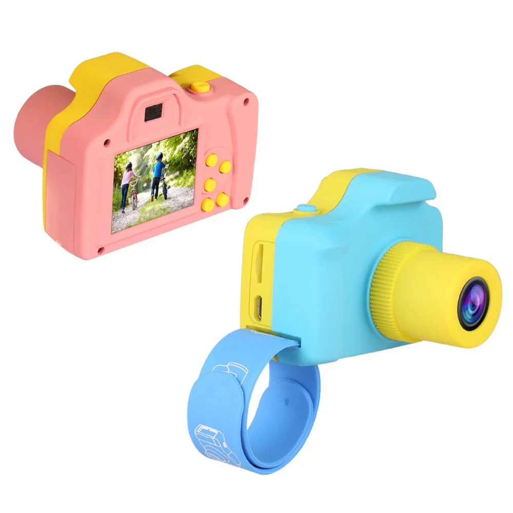 1.5 Inch 2MP 1080P Mini LSR Cam Digital Camera for Kids Baby Cute Cartoon Multifunction Children Birthday Best | Электроника