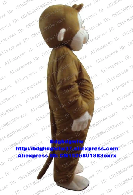 Costume da mascotte scimmia gialla personaggio dei cartoni animati  personalizzato cosplay formato adulto costume di carnevale 3137 - AliExpress