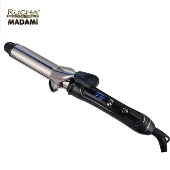 

2 In 1 Automatic Curling Iron Hair Straightener LCD Display Ceramic Tourmaline Ionic Flat Iron Ceramic Electric Hair Curler