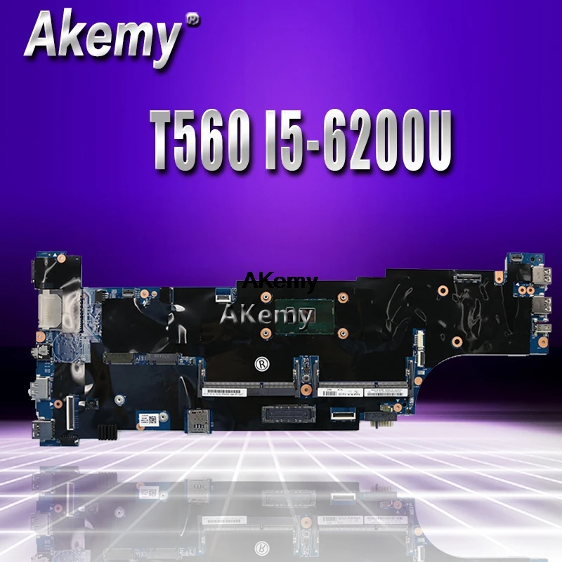 448.06d0050021 относится к lenovo Thinkpad T560 W560S P51S материнская плата для ноутбука процессор i5 6300U DDR3 тестовая работа