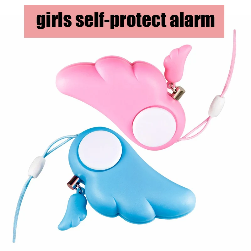 Alarma de protección Personal, minillavero portátil de Ángel, protección de seguridad, antiataque, seguridad de Panic, 1 ud.