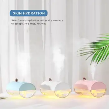 

Rechargable Humidifier Air Diffuser Atmosphere Night Light LED Humidifier Aroma Diffuser Mist Maker Steamed For Home Car Office