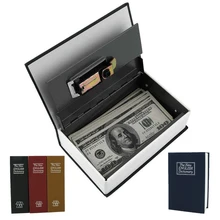 

Secret Stash Money Safe Box Hidden Casket Book Box With Lock Secret Vault Password Small Safe Piggy Bank for Storing Money