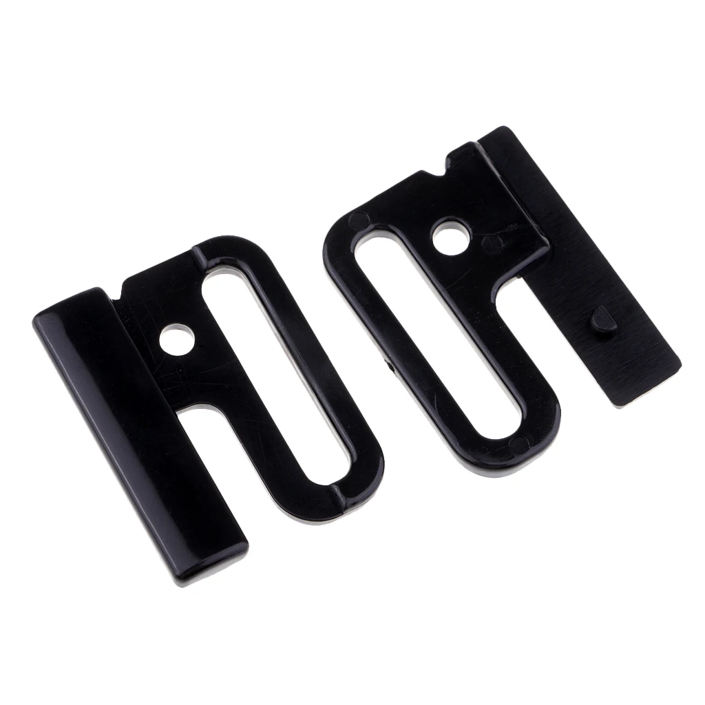 10 Sets Fashion Webbing Bra Buckles Plastic Bra Clip Strap Holders for Sewing