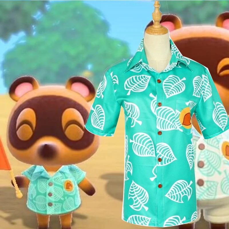 Animal Crossing T Shirt Tom Nook Cosplay Shirt Costume Men Women Kids Short Sleeve Tops C38K169 Animal Crossing T Shirt Tom Nook Cosplay Shirt Costume Men Women Kids Short Sleeve Tops C38K169