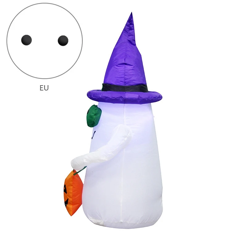 1.2M Halloween Inflatable Ghost Scary for Halloween Home Yard Ornaments Stage Prop