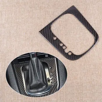 

DWCX Left Epoxy Hand Drive Carbon Fiber Gear Shift Box Panel Trim Cover Decoration Sticker Fit For VW Golf 6 R-Line GTI 6