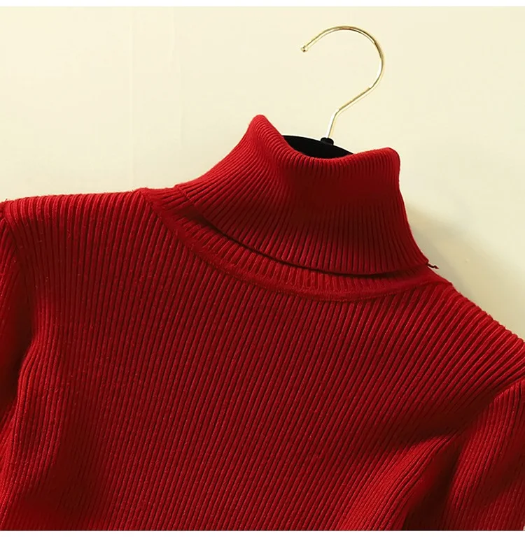 KarSaNy, осенне-зимний женский вязаный свитер с высоким воротом, пуловер с длинным рукавом, джемпер с высоким воротником, женский свитер с высоким воротником, водолазка