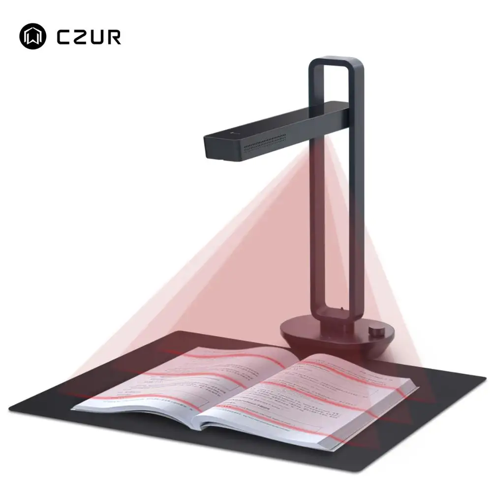 CZUR Aura Pro Portable Book Scanner with Smart OCR