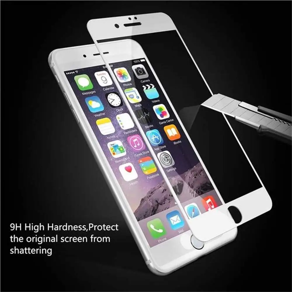 HOCO 0,25 мм Полное покрытие закаленное стекло для iPhone 7 6s 8 Plus защита экрана 3D Защитное стекло для iPhone 6 Plus