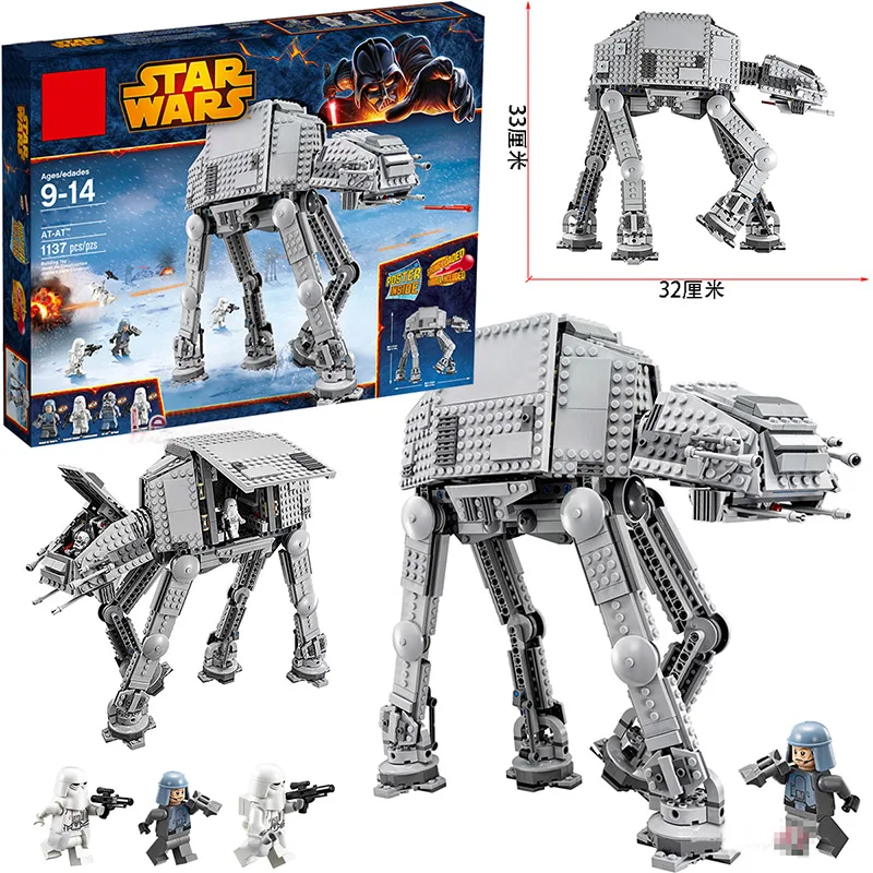 

05051 Star Plan Wars Series The ATAT Transportation Armored Robot Educational Building Blocks compatible 75054 Bricks Kids Toys