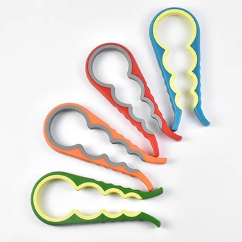 

200pcs 4 in 1 Handy Anti-slip Can Lid Screw Opener Bottle Openers for Pop Beer Bottle Jar Kitchen Twist Tool Bottle Cap Launcher