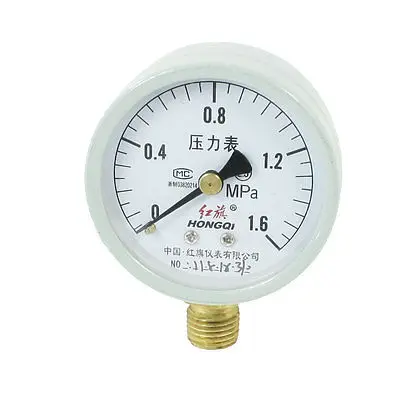 

14mm Thread 0-1.6 Mpa Compound Gauge for Air Water