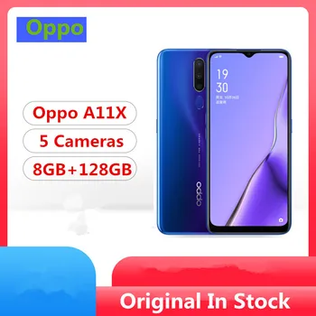 

DHL Fast Delivery Oppo A11X Cell Phone Snapdragon 665 Android 9.0 6.5" IPS 1600X720 8GB RAM 128GB ROM 48.0MP 5000Mah Fingerprint