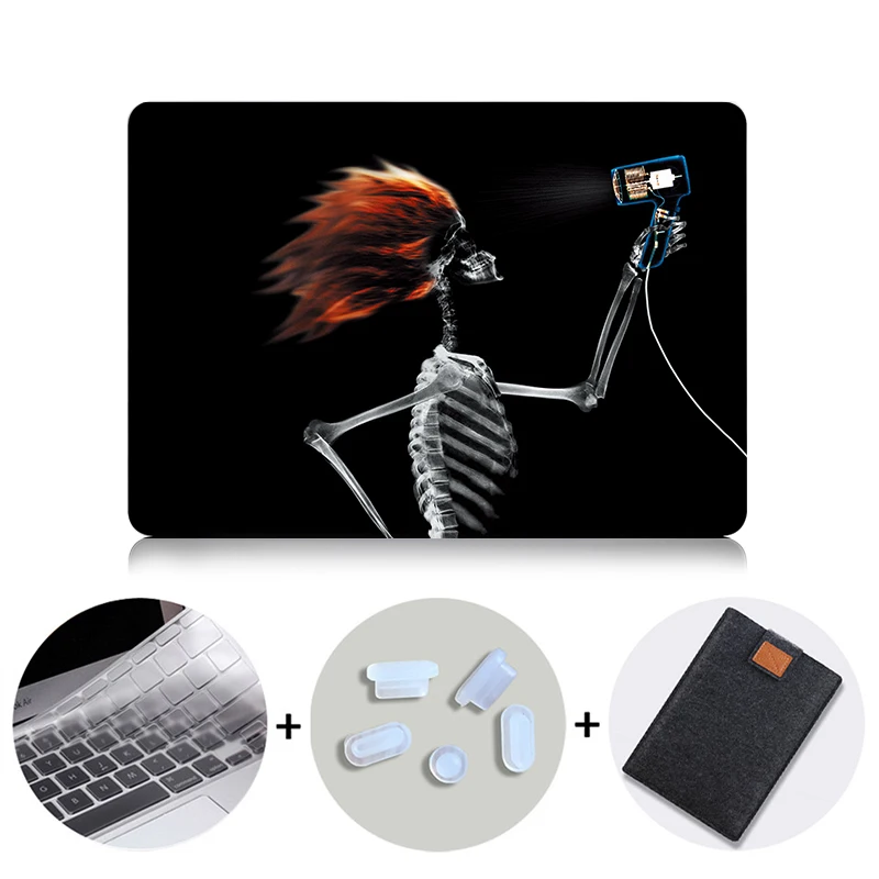 MTT для Macbook Air 11 13 Pro 13 15 с сенсорной панелью чехол для ноутбука apple mac book 12 дюймов retina a1534 сумка для ноутбука - Цвет: MB05