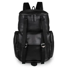 Первый слой кожи рюкзак для ноутбука 7318