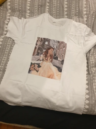 Camisetas Verano Mujer, забавная женская футболка с изображением Белль любит гамбургер и колу, Harajuku, уличная Футболка с принтом, готические Топы