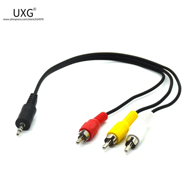 3,5mm AUX Audio Cable To Male RCA - 25cm