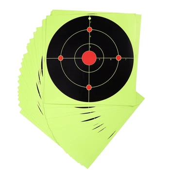 

50Pcs/Set Hunting Targets Self Adhesive Paper Reactive Splatter Targets Stickers