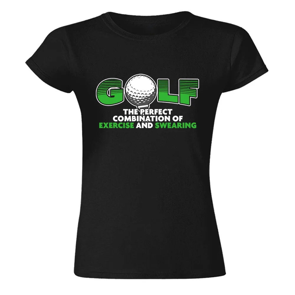 Golfs Perfect Combination Of Exercise Swearing Vests O Neck Clothes Creative Tank Tops Women High Quality Interesting 2018 | Женская