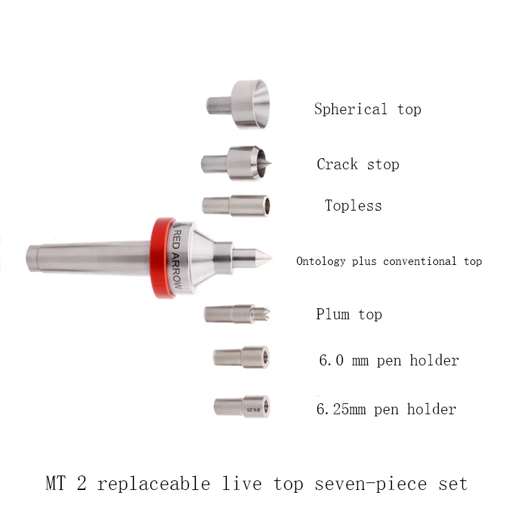 Woodworking Wood Rotary MT1, MT2 Live Thimble, Replacement Thimble, Woodworking Lathe Accessories