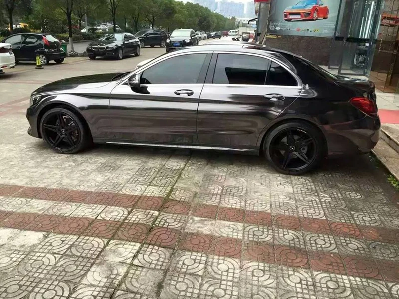 Black Chrome Vinyl Film Sticker-8