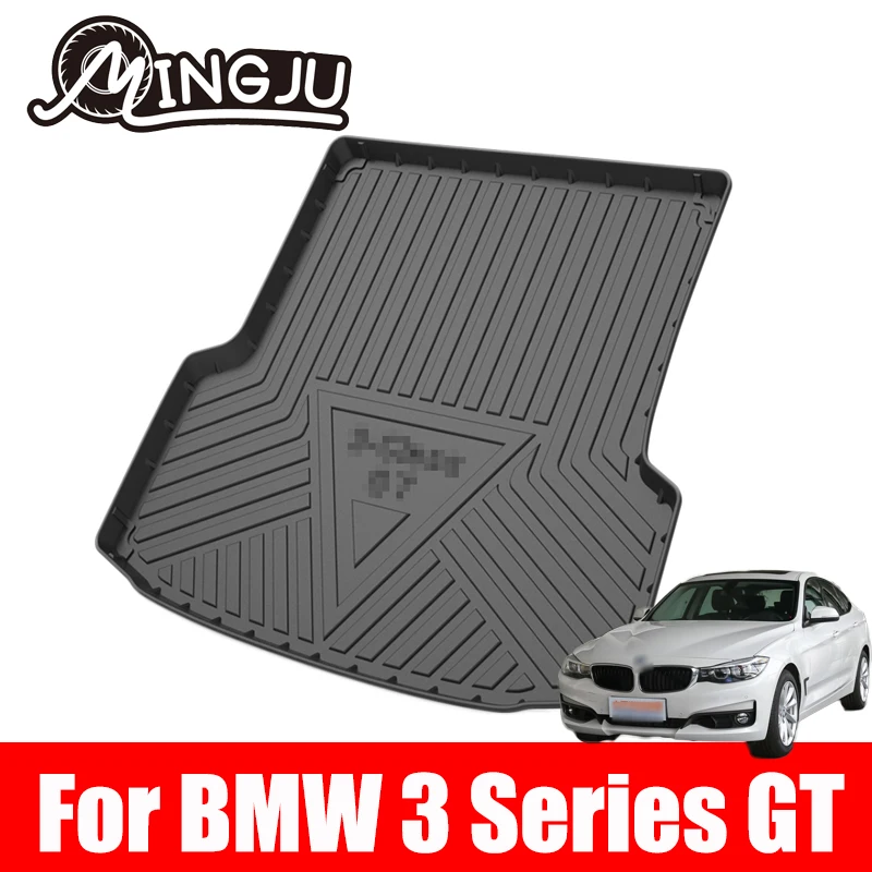 For Bmw 3 Series Gt F34 2013 To 2019 Durable Boot Carpets Washable Trunk Storage Mat Rollable