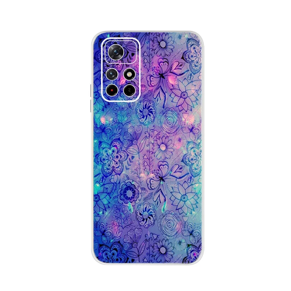 For Xiaomi Poco X4 Pro 5G NFC Case Cute Cat Butterfly Soft Silicone Shell For Xiaomi PocoX4 NFC Poco M4 Pro 5G Case Fundas Coque best waterproof phone pouch Cases & Covers