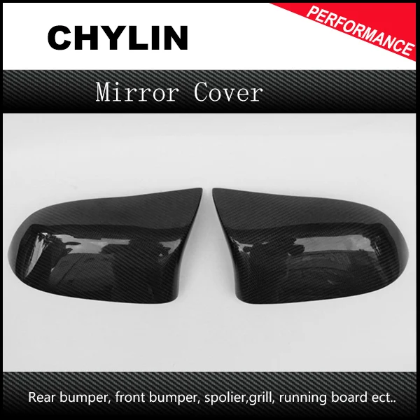 Автомобильное боковое зеркало из углеродного волокна крыло для BMW X3 F25 X4 F26 X5 F15 14 16