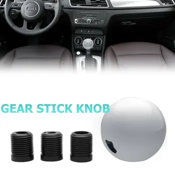 

Car Aluminum Round Ball Gear Shifter Knob Shift Lever Manual Knob Chrome Replacement Car Exterior Accessories