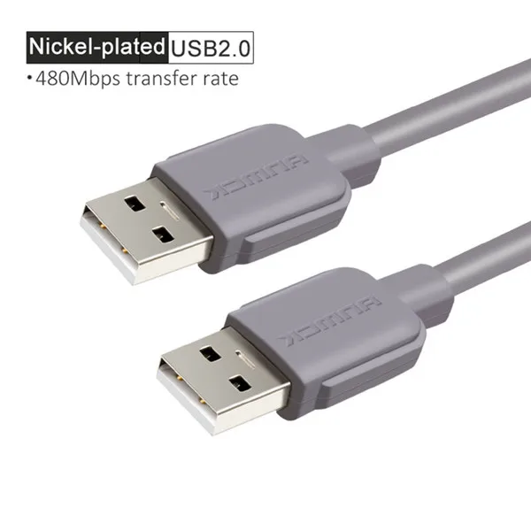 Anmck USB-USB 3,0 кабель-удлинитель типа A папа-папа USB3.0 2,0 удлинитель для радиатора жесткого диска Webcom 1,5 м 2 м 3 м 5 м - Цвет: USB 2.0 Cable