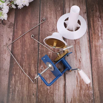 

1Pc Wool Winder Nice Durable Poratble Manual Sewing Accessories Winding Machine Yarn Holder Wool Shaker
