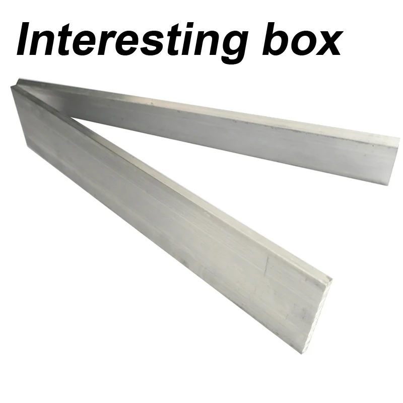 Listones de aluminio para ensamblaje de modelo, materiales de producción DIY, tecnología de actualización de producción, chasis, hoja de aluminio pequeña