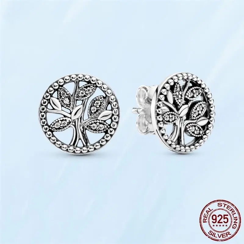 Silver Earrings Real 925 Sterling Silver Asymmetrical Heart Hoop Earrings for Women Fashion Silver Earring Jewelry Gift