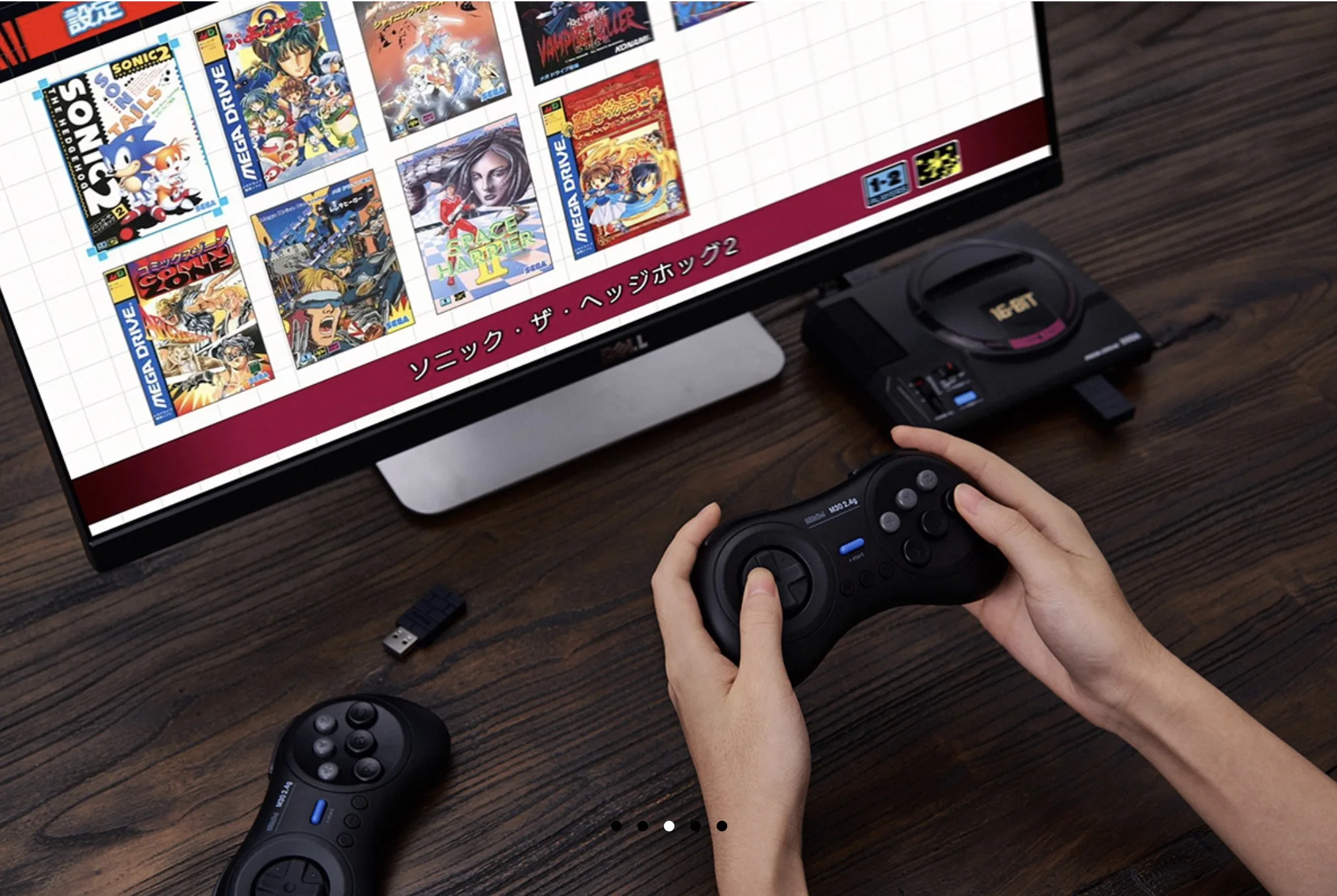 ٵ ġ  е,  ׽ý ̴, ް ̺ ̴  ׽ý, 8Bitdo M30, 2.4G