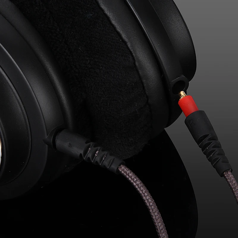 Shure用バランスhifiオーディオケーブル,2.5/4.4mm,srh1440/1840