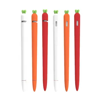 

1Set Silicone Protective Sleeve Tip Case Nib Cover for App-le Pencil 1st 2nd Pen