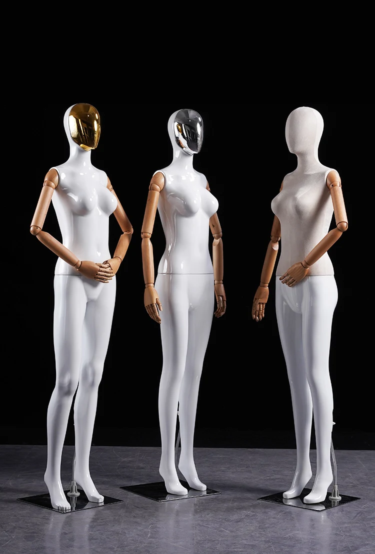 

Female Mannequin Dummy Whole Body Movable Arm Mannequin wedding Dress Model