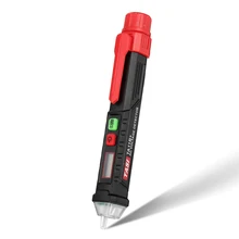 Цифровой 12-1000V детекторы напряжения переменного тока Non-контактный тестер ручка Тесты er Вольтметр постоянного тока электрической Тесты карандаш