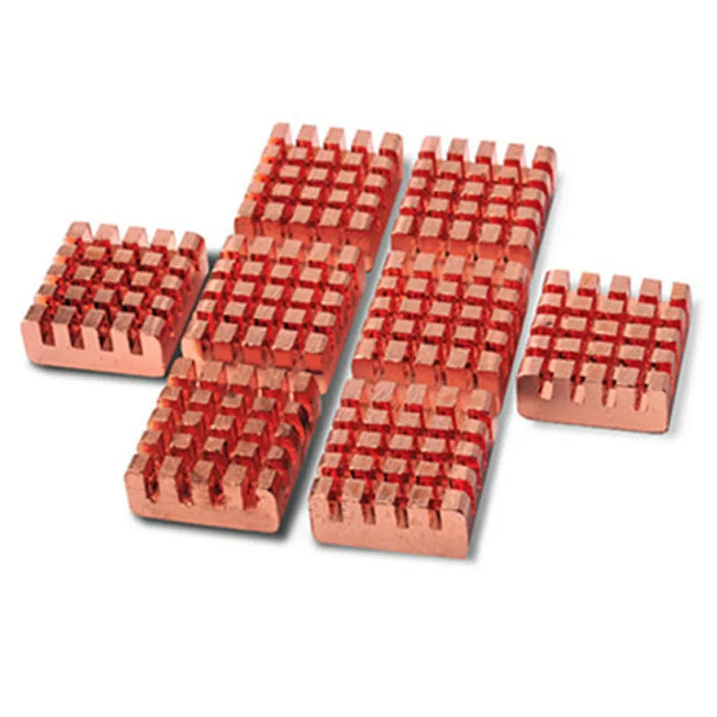 Copper Computer PC Cooler Heatsink Memory Radiator Accessories for Motherboard VDX99