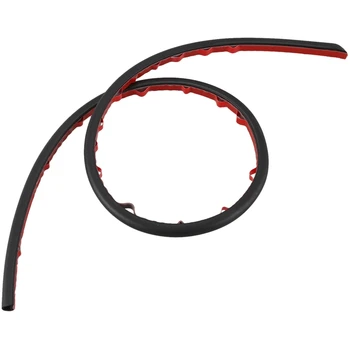 

For Tesla Model 3 Door Seal Kit Soundproof Rubber Weather Draft Seal Strip Wind Noise Reduction Kit Car Accessories