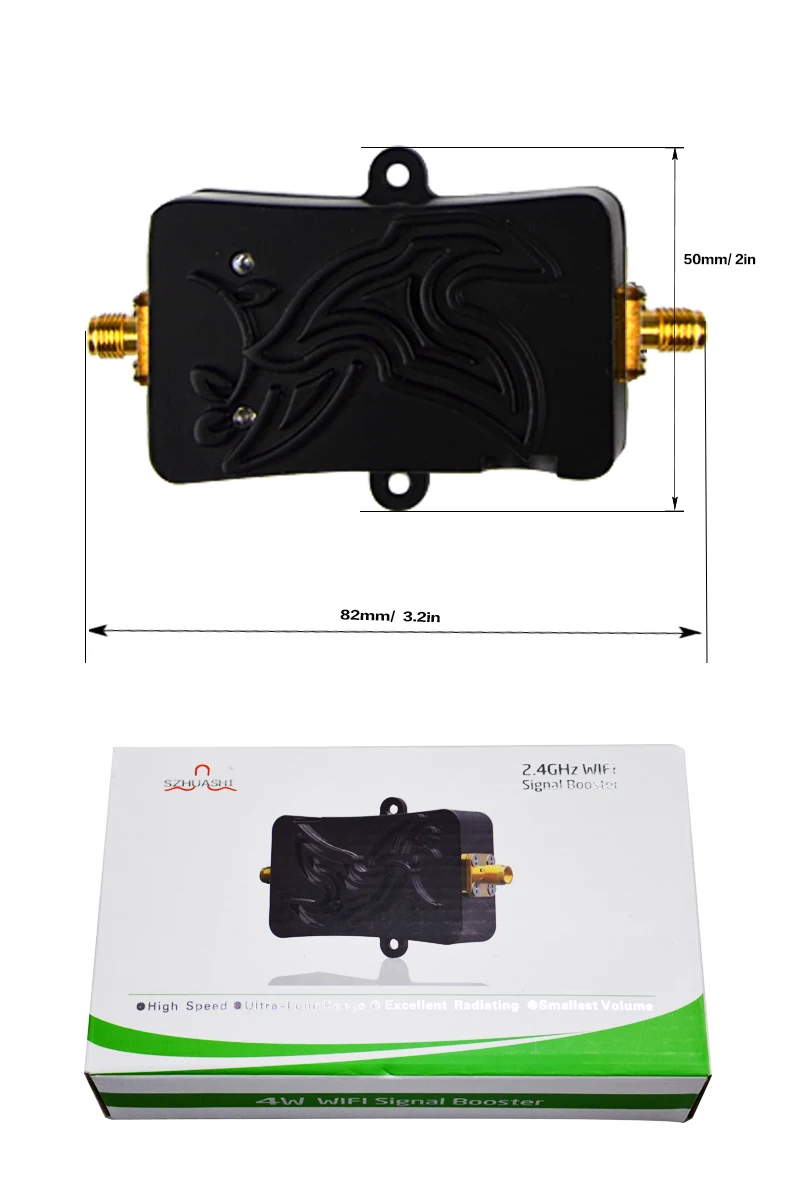 Repetidor sem fio do wifi, 4w, 2.4