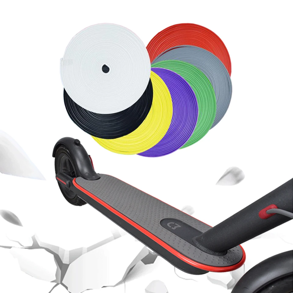 

1 Pc 2m Electric Scooter Anti-collision Protection Strip For Xiaomi Mijia M365 Skateboard Body Bumper Scratchproof Scratch Strip