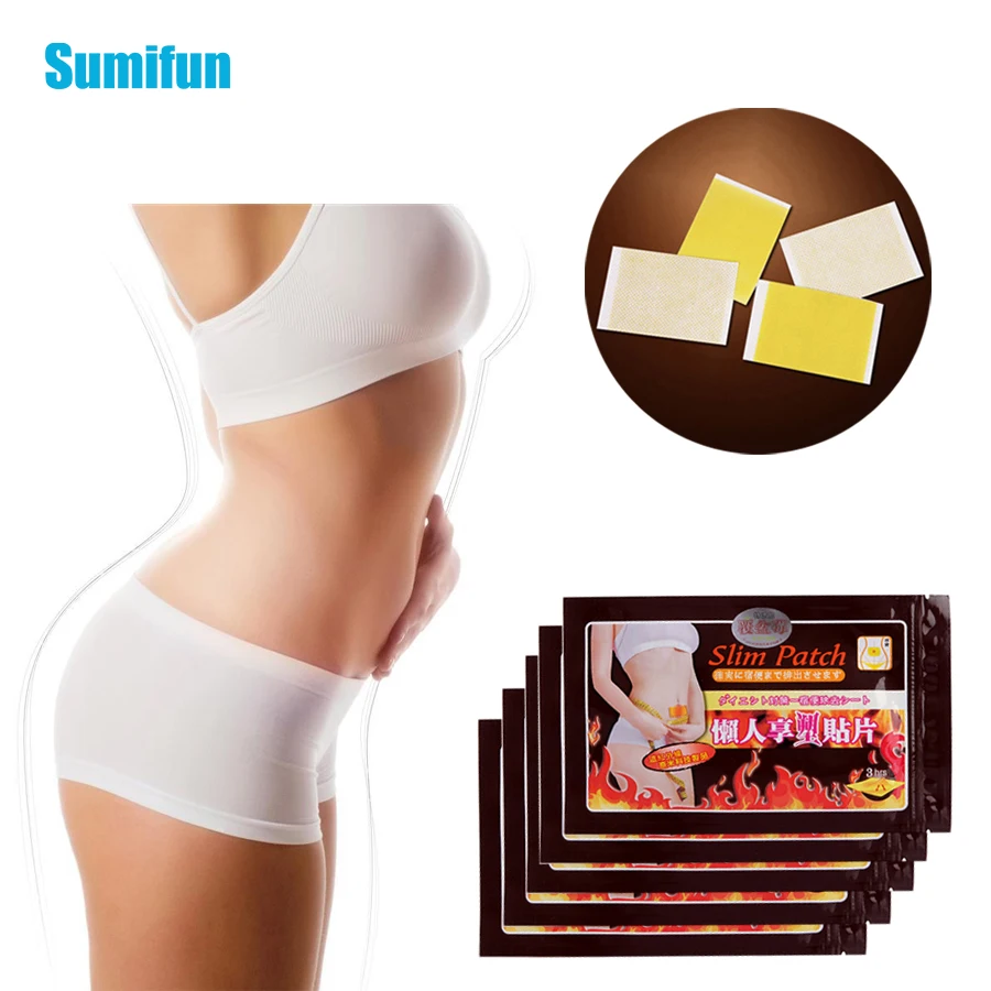 

50Pcs/5Bags Slimming Patch Slim Navel Stick Diet Products Weight Loss Burning Fat Cream Body Slim Patches Health Care C054