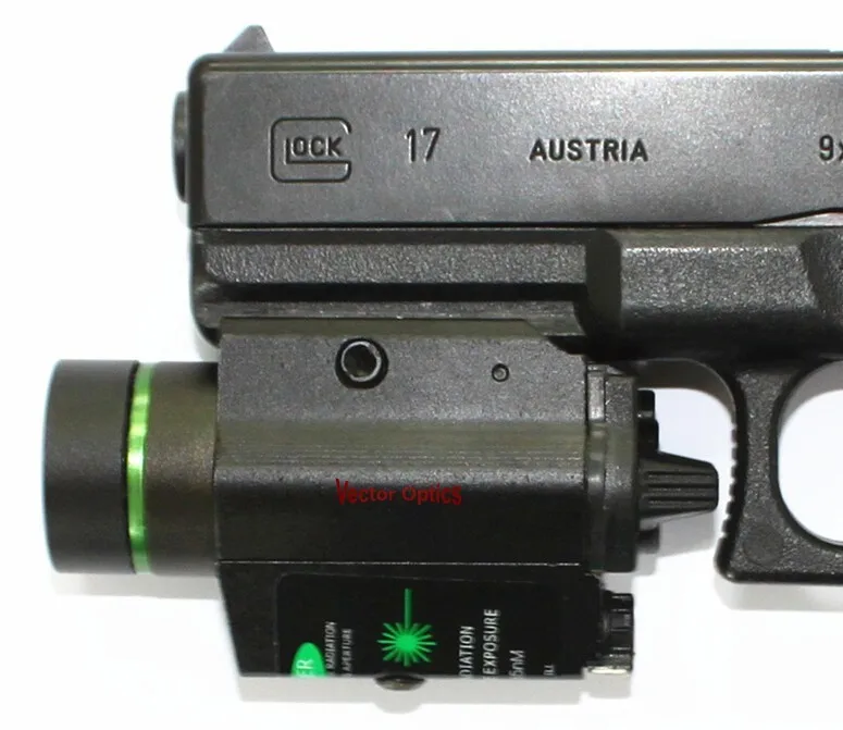 VO Pistol Green Laser Flashlight Acom 4